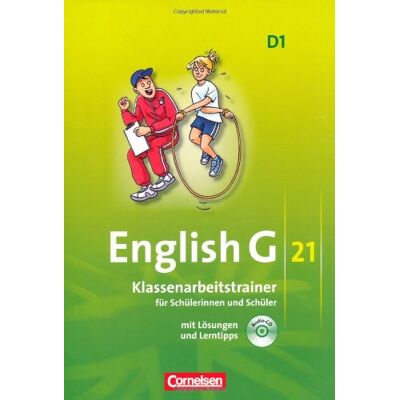 Nogi Mulla English G 21 - Ausgabe D: Band 1: 5. Schuljahr - Klassenarbeitstrainer Mit Lösungen Und Cd - Publicité Nogi Mulla English G 21 - Ausgabe D: Band 1: 5. Schuljahr - Klassenarbeitstrainer Mit Lösungen Und Cd - Publicité