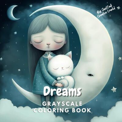 Creative World, Just Indi Dreams , Grayscale Coloring Book Super Cute Coloring Pages: Grayscale Coloring Book For Teens And Adults (Super Cute Grayscale Coloring Books) - Publicité Creative World, Just Indi Dreams , Grayscale Coloring Book Super Cute Coloring Pages: Grayscale Coloring Book For Teens And Adults (Super Cute Grayscale Coloring Books) - Publicité