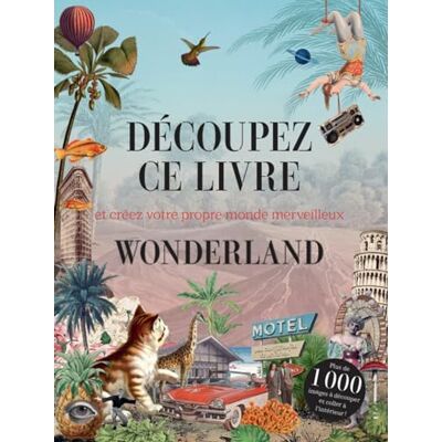 Hachette Découpez Ce Livre : Et Créez Votre Propre Monde Merveilleux : Wonderland - Publicité Hachette Découpez Ce Livre : Et Créez Votre Propre Monde Merveilleux : Wonderland - Publicité