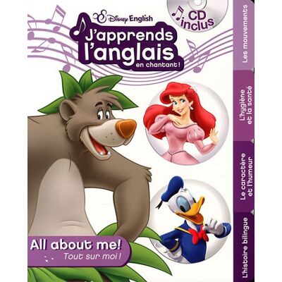 Disney J'Apprends L'Anglais En Chantant ! : All About Me ! Tout Sur Moi ! - Publicité Disney J'Apprends L'Anglais En Chantant ! : All About Me ! Tout Sur Moi ! - Publicité