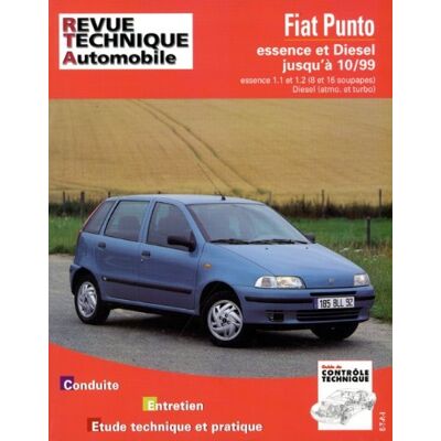 ETAI Revue Technique Automobile, N° 566.3. Fiat Punto Essence Et Turbo Diesel, 93-98 - Publicité ETAI Revue Technique Automobile, N° 566.3. Fiat Punto Essence Et Turbo Diesel, 93-98 - Publicité