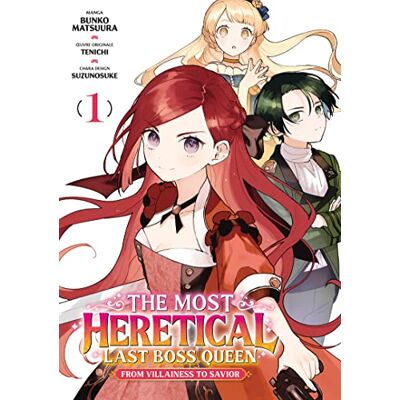 Bunko Matsuura The Most Heretical Last Boss Queen From Villainess To Savior. Vol. 1 - Publicité Bunko Matsuura The Most Heretical Last Boss Queen From Villainess To Savior. Vol. 1 - Publicité
