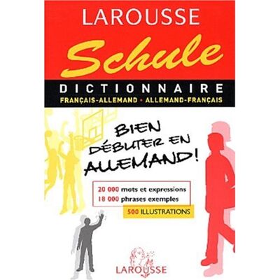 Larousse Schule, Dictionnaire Francais-Allemand/allemand-Francais - Publicité Larousse Schule, Dictionnaire Francais-Allemand/allemand-Francais - Publicité