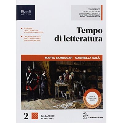 Tempo Di Letteratura. Per Le Scuole Superiori. Con Ebook. Con Espansione Online (Vol. 2) - Publicité Tempo Di Letteratura. Per Le Scuole Superiori. Con Ebook. Con Espansione Online (Vol. 2) - Publicité