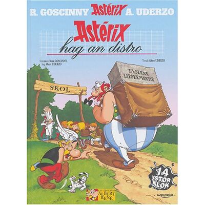 René Goscinny Astérix Et La Rentrée Gauloise En Langues De France. Astérix Hag An Distro - Publicité René Goscinny Astérix Et La Rentrée Gauloise En Langues De France. Astérix Hag An Distro - Publicité