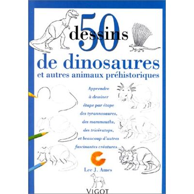 Ames 50 Dessins De Dinosaures - Publicité Ames 50 Dessins De Dinosaures - Publicité