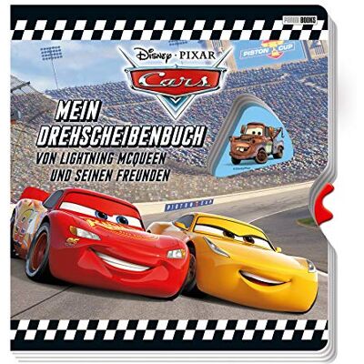 Panini Disney Cars: Mein Drehscheibenbuch Von Lightning Mcqueen Und Seinen Freunden: Pappbilderbuch Mit Drehscheibe - Publicité Panini Disney Cars: Mein Drehscheibenbuch Von Lightning Mcqueen Und Seinen Freunden: Pappbilderbuch Mit Drehscheibe - Publicité