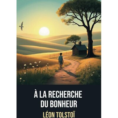 À La Recherche Du Bonheur Édition Original Annotée D'Une Biographie De Léon Tolstoï - Publicité À La Recherche Du Bonheur Édition Original Annotée D'Une Biographie De Léon Tolstoï - Publicité