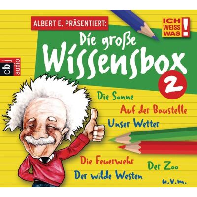 Various Albert E. Präsentiert: Die Große Wissens-Box 2: Inszenierte Lesung - Publicité Various Albert E. Präsentiert: Die Große Wissens-Box 2: Inszenierte Lesung - Publicité