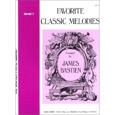 Various Favourite Classic Melodies Level 1 Pf - Publicité Various Favourite Classic Melodies Level 1 Pf - Publicité