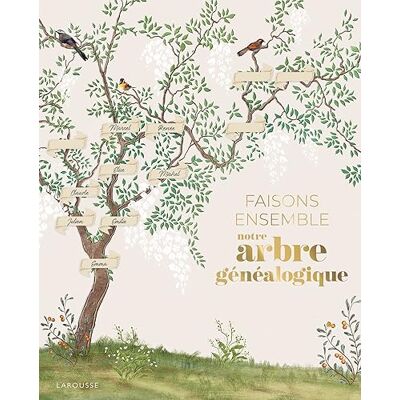 Larousse Faisons Ensemble Notre Arbre Généalogique - Publicité Larousse Faisons Ensemble Notre Arbre Généalogique - Publicité