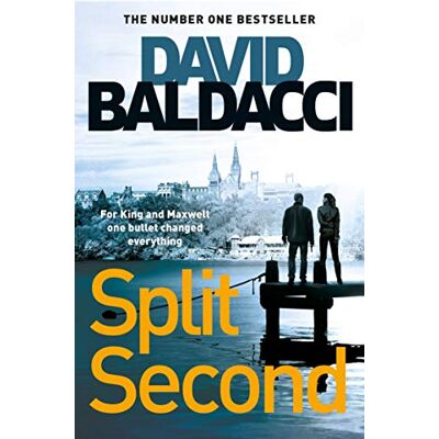 David Baldacci Split Second (King And Maxwell, Band 1) - Publicité David Baldacci Split Second (King And Maxwell, Band 1) - Publicité