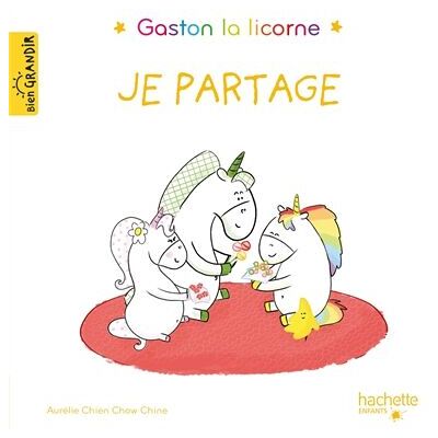 Hachette Gaston La Licorne. Je Partage - Publicité Hachette Gaston La Licorne. Je Partage - Publicité