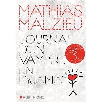 Mathias Malzieu Journal D'Un Vampire En Pyjama - Publicité Mathias Malzieu Journal D'Un Vampire En Pyjama - Publicité