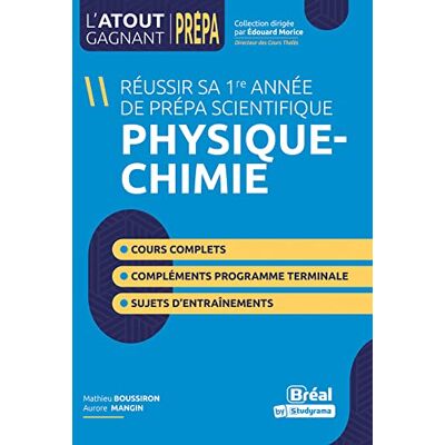 Mathieu Boussiron Réussir Son Entrée En Prépa Scientifique : Physique Chimie Terminale - Publicité Mathieu Boussiron Réussir Son Entrée En Prépa Scientifique : Physique Chimie Terminale - Publicité