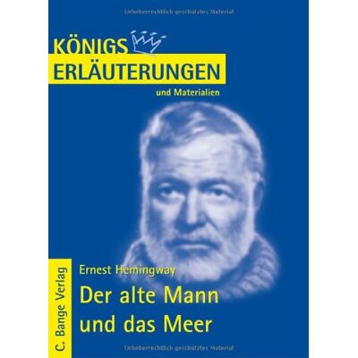 Ernest Hemingway Königs Erläuterungen Und Materialien, Bd.256, Der Alte Mann Und Das Meer - Publicité Ernest Hemingway Königs Erläuterungen Und Materialien, Bd.256, Der Alte Mann Und Das Meer - Publicité
