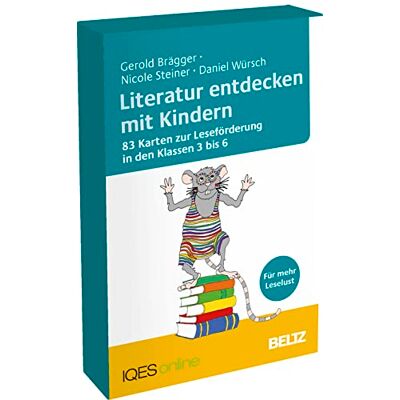 Gerold Brägger Literatur Entdecken Mit Kindern: 83 Karten Zur Leseförderung In Den Klassen 3 Bis 6 - Publicité Gerold Brägger Literatur Entdecken Mit Kindern: 83 Karten Zur Leseförderung In Den Klassen 3 Bis 6 - Publicité