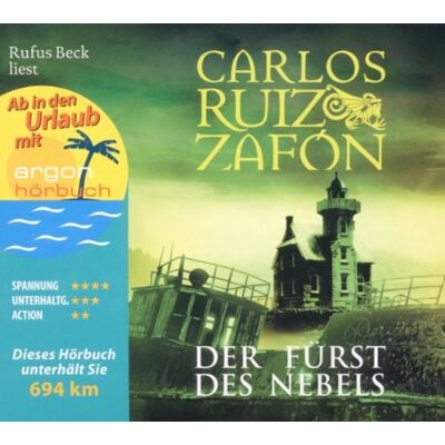 Carlos Ruiz Zafón Der Fürst Des Nebels (Urlaubsaktion) (5 Cds) - Publicité Carlos Ruiz Zafón Der Fürst Des Nebels (Urlaubsaktion) (5 Cds) - Publicité
