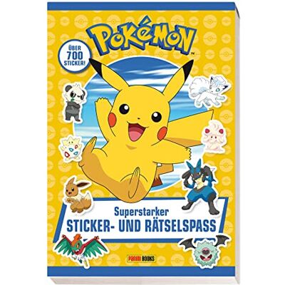 Panini Pokémon: Superstarker Sticker- Und Rätselspaß: Sticker- Und Rätselblock - Publicité Panini Pokémon: Superstarker Sticker- Und Rätselspaß: Sticker- Und Rätselblock - Publicité