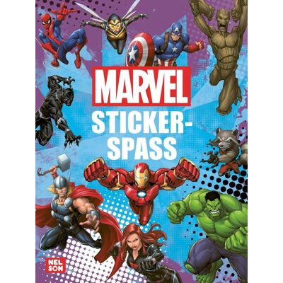 Marvel: Stickerspaß: Mit Coolen Stickern, Rätseln Und Ausmalseiten - Publicité Marvel: Stickerspaß: Mit Coolen Stickern, Rätseln Und Ausmalseiten - Publicité