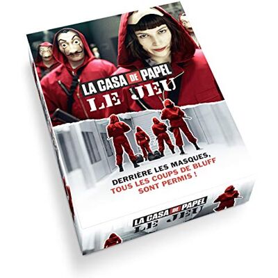 Larousse La Casa De Papel : Le Jeu : Derrière Les Masques, Tous Les Coups De Bluff Sont Permis ! - Publicité Larousse La Casa De Papel : Le Jeu : Derrière Les Masques, Tous Les Coups De Bluff Sont Permis ! - Publicité