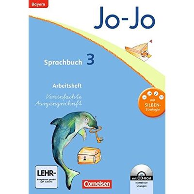 Olga Brinster Jo-Jo Sprachbuch - Grundschule Bayern: 3. Jahrgangsstufe - Arbeitsheft In Vereinfachter Ausgangsschrift Mit Cd-Rom - Publicité Olga Brinster Jo-Jo Sprachbuch - Grundschule Bayern: 3. Jahrgangsstufe - Arbeitsheft In Vereinfachter Ausgangsschrift Mit Cd-Rom - Publicité