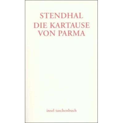 Stendhal Die Kartause Von Parma (Insel Taschenbuch) - Publicité Stendhal Die Kartause Von Parma (Insel Taschenbuch) - Publicité
