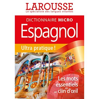 Dictionnaire Micro Larousse Espagnol : Français-Espagnol, Espagnol-Français - Publicité Dictionnaire Micro Larousse Espagnol : Français-Espagnol, Espagnol-Français - Publicité