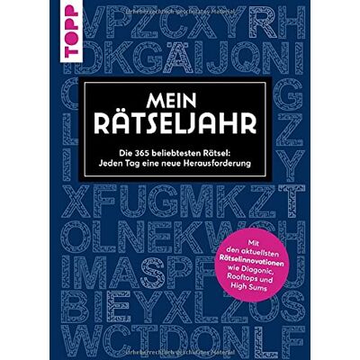 frechverlag Mein Rätseljahr – Die 365 Beliebtesten Rätsel: Jeden Tag Eine Neue Herausforderung: Mit Aktuellen Rätselinnovationen Wie Diagonic, Rooftops, High Sums Und Vielen Mehr - Publicité frechverlag Mein Rätseljahr – Die 365 Beliebtesten Rätsel: Jeden Tag Eine Neue Herausforderung: Mit Aktuellen Rätselinnovationen Wie Diagonic, Rooftops, High Sums Und Vielen Mehr - Publicité