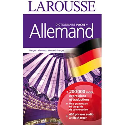 Larousse Allemand : Dictionnaire De Poche Plus : Français-Allemand, Allemand-Français - Publicité Larousse Allemand : Dictionnaire De Poche Plus : Français-Allemand, Allemand-Français - Publicité