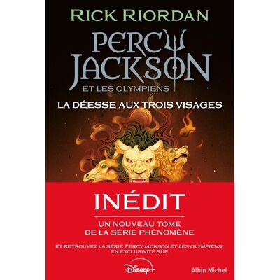 Rick Riordan Percy Jackson Et Les Olympiens. Vol. 7. La Déesse Aux Trois Visages - Publicité Rick Riordan Percy Jackson Et Les Olympiens. Vol. 7. La Déesse Aux Trois Visages - Publicité