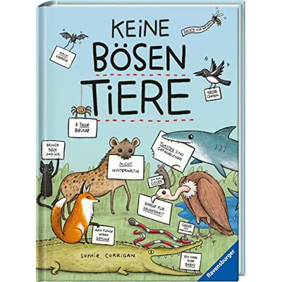 Sophie Corrigan Keine Bösen Tiere - Das Etwas Andere Tierbuch Für Kinder Ab 7 Jahren - Publicité Sophie Corrigan Keine Bösen Tiere - Das Etwas Andere Tierbuch Für Kinder Ab 7 Jahren - Publicité