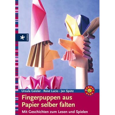 Ursula Geisler Fingerpuppen Aus Papier Selber Falten. Mit Geschichten Zum Lesen Und Spielen - Publicité Ursula Geisler Fingerpuppen Aus Papier Selber Falten. Mit Geschichten Zum Lesen Und Spielen - Publicité
