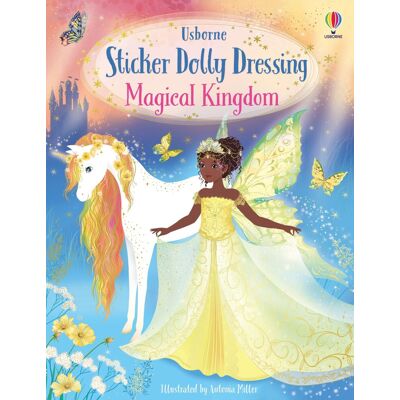 Fiona Watt Sticker Dolly Dressing Magical Kingdom - Publicité Fiona Watt Sticker Dolly Dressing Magical Kingdom - Publicité