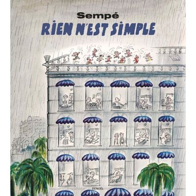Sempé Rien N'Est Simple - Publicité Sempé Rien N'Est Simple - Publicité