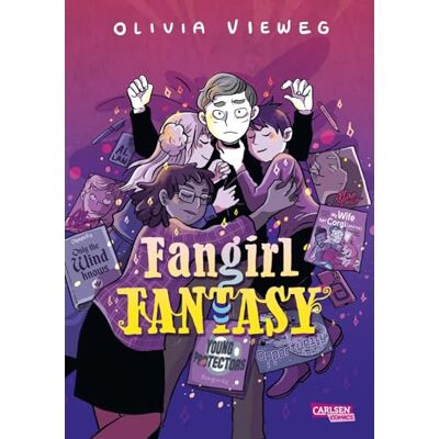 Olivia Vieweg Fangirl Fantasy: Spannende Graphic Novel Über Das Phänomen Fankultur - Publicité Olivia Vieweg Fangirl Fantasy: Spannende Graphic Novel Über Das Phänomen Fankultur - Publicité
