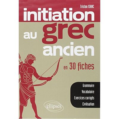 Tristan Isaac Inititation Au Grec Ancien En 30 Fiches - Publicité Tristan Isaac Inititation Au Grec Ancien En 30 Fiches - Publicité