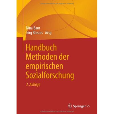 Nina Baur Handbuch Methoden Der Empirischen Sozialforschung - Publicité Nina Baur Handbuch Methoden Der Empirischen Sozialforschung - Publicité