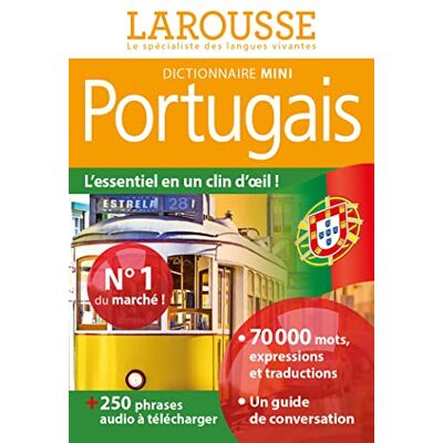 Larousse Portugais : Dictionnaire Mini : Français-Portugais, Portugais-Français - Publicité Larousse Portugais : Dictionnaire Mini : Français-Portugais, Portugais-Français - Publicité