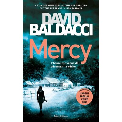 David Baldacci Une Enquête D'Atlee Pine. Mercy - Publicité David Baldacci Une Enquête D'Atlee Pine. Mercy - Publicité