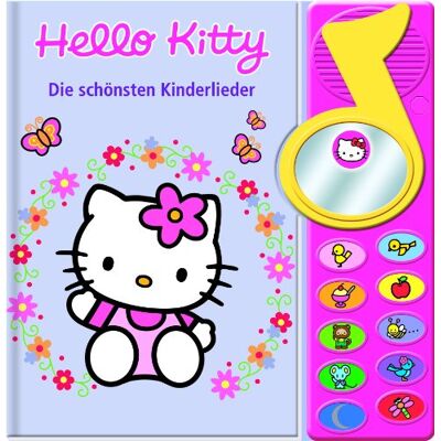 Sanrio Hello Kitty - Die Schönsten Kinderlieder, Buch Mit Klangleiste Und Spiegel - Publicité Sanrio Hello Kitty - Die Schönsten Kinderlieder, Buch Mit Klangleiste Und Spiegel - Publicité