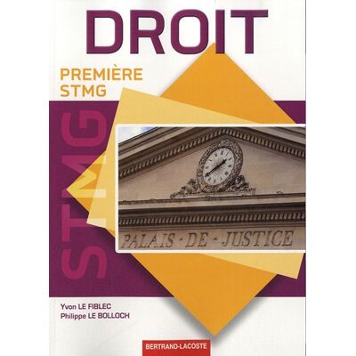 Yvon Le Fiblec Droit : Première Stmg - Publicité Yvon Le Fiblec Droit : Première Stmg - Publicité