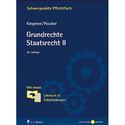 Thorsten Kingreen Grundrechte. Staatsrecht Ii: Mit Ebook: Lehrbuch & Entscheidungen (Schwerpunkte Pflichtfach) - Publicité Thorsten Kingreen Grundrechte. Staatsrecht Ii: Mit Ebook: Lehrbuch & Entscheidungen (Schwerpunkte Pflichtfach) - Publicité