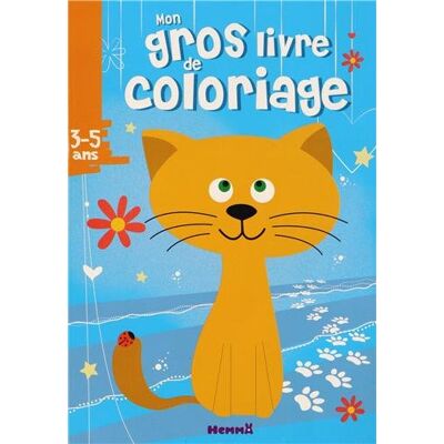 Hemma Mon Gros Livre De Coloriage : 3-5 Ans : Chats Roux - Publicité Hemma Mon Gros Livre De Coloriage : 3-5 Ans : Chats Roux - Publicité