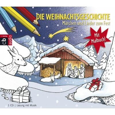 Various Die Weihnachtsgeschichte - Märchen Und Lieder Zum Fest: Mit Malbuch - Publicité Various Die Weihnachtsgeschichte - Märchen Und Lieder Zum Fest: Mit Malbuch - Publicité
