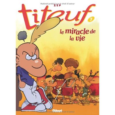 Zep Titeuf. Vol. 7. Le Miracle De La Vie - Publicité Zep Titeuf. Vol. 7. Le Miracle De La Vie - Publicité
