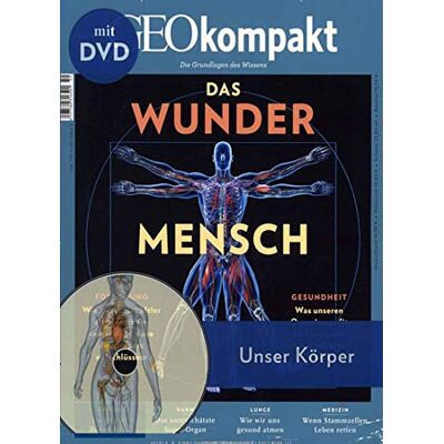 Geo Kompakt Mit Dvd 59/2019 Das Wunder Mensch - Publicité Geo Kompakt Mit Dvd 59/2019 Das Wunder Mensch - Publicité