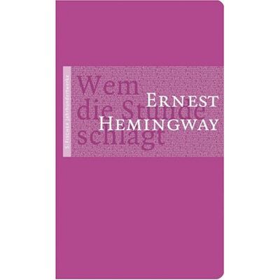 Ernest Hemingway Wem Die Stunde Schlägt - Publicité Ernest Hemingway Wem Die Stunde Schlägt - Publicité