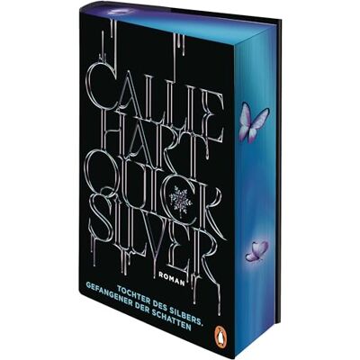 Callie Hart Quicksilver - Tochter Des Silbers. Gefangener Der Schatten: Roman. - Dark And Spicy Enemies-To-Lovers Romantasy - Limitierte, Veredelte Sonderausgabe Mit Farbschnitt (Fae & Alchemy-Reihe, Band 1) - Publicité Callie Hart Quicksilver - Tochter Des Silbers. Gefangener Der Schatten: Roman. - Dark And Spicy Enemies-To-Lovers Romantasy - Limitierte, Veredelte Sonderausgabe Mit Farbschnitt (Fae & Alchemy-Reihe, Band 1) - Publicité