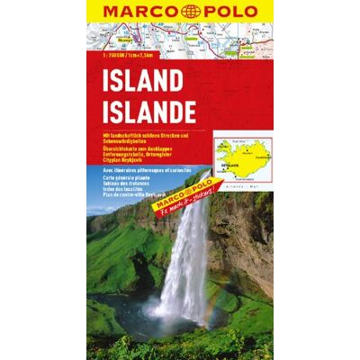 Marco Polo Länderkarte Island 1:750.000: Mit Landschaftlich Schönen Strecken Und Sehenswürdigkeiten. Übersichtskarte Zum Ausklappen, Entfernungstabelle, Ortsregister, Cityplan Reykjavik - Publicité Marco Polo Länderkarte Island 1:750.000: Mit Landschaftlich Schönen Strecken Und Sehenswürdigkeiten. Übersichtskarte Zum Ausklappen, Entfernungstabelle, Ortsregister, Cityplan Reykjavik - Publicité